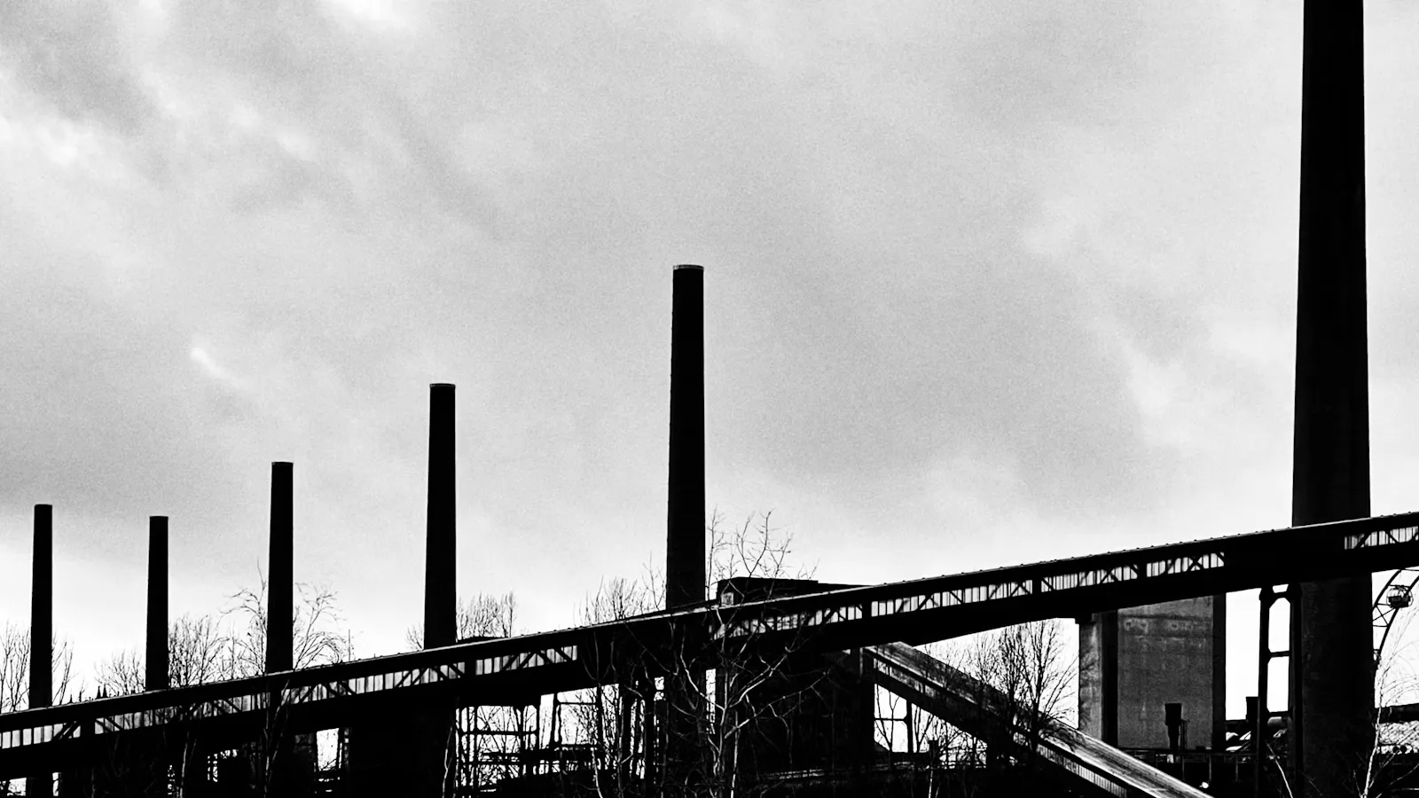 Urbaner Blick in Essen