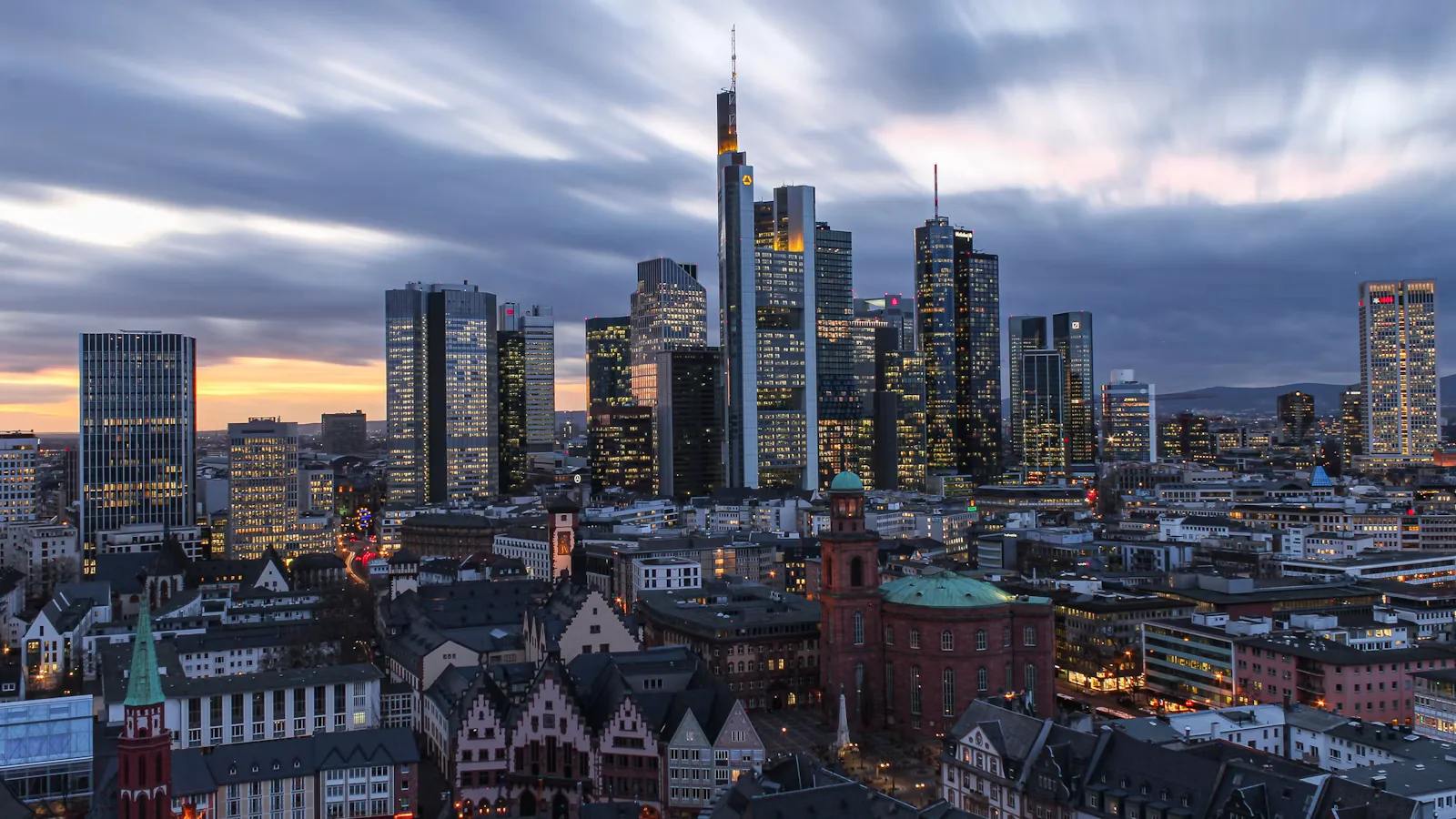 Skyline von Frankfurt