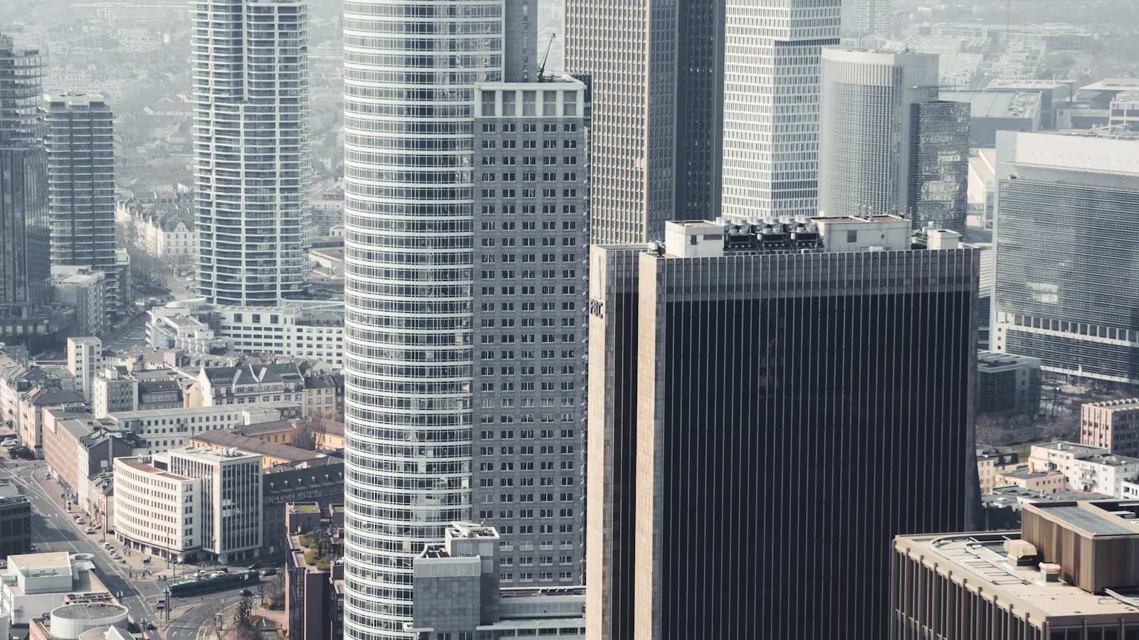 Stadtblick in Frankfurt