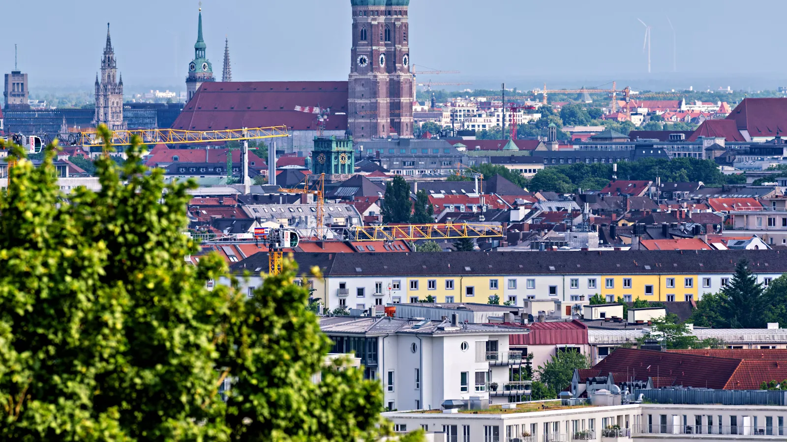 Blick über München