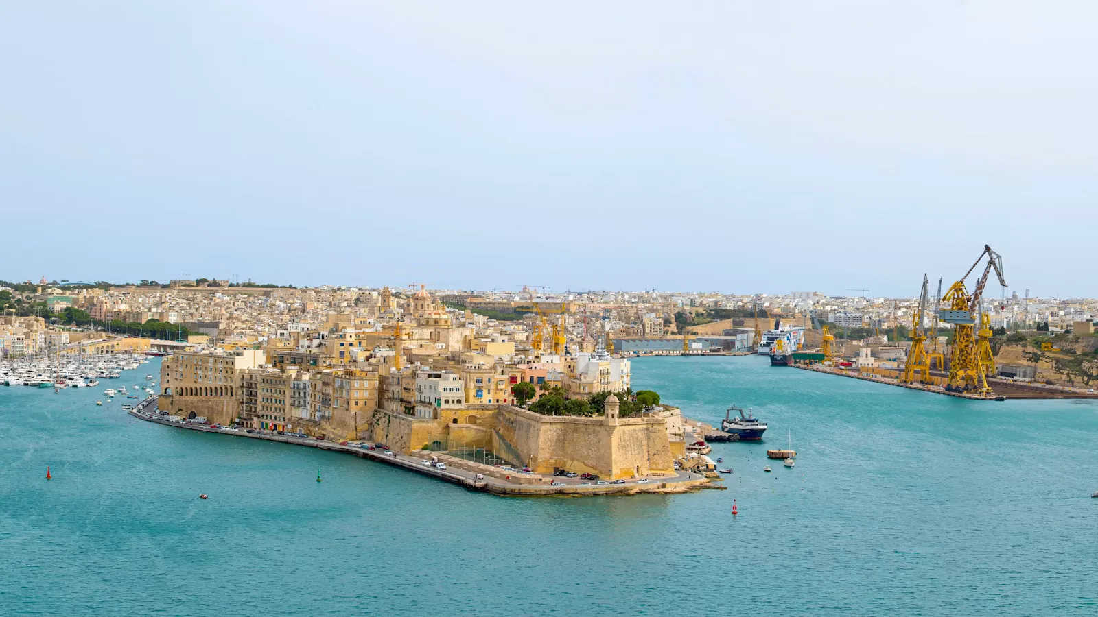 Veduta tal-belt ta' Valletta